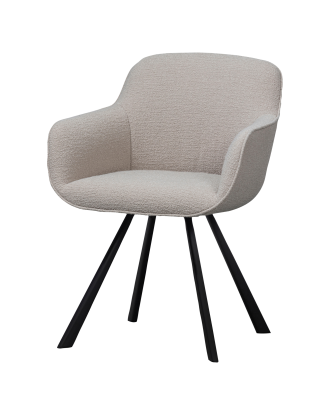 WOOOD - Matsalsstol Juno - Beige