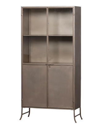 BePureHome - Vitrinskåp Fossil - Guld