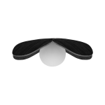 Umage - Lampskärm Forget Me Not Mini Ø19x4 cm - Svart