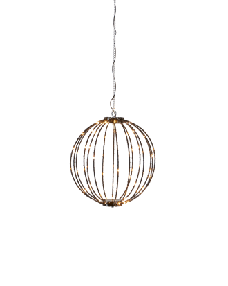 Star Trading - BREEZE hängande dekoration LED ø 30 cm - Svart