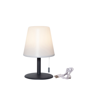 Star Trading - Bordslampa Gardenlight Kreta USB - Vit