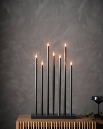 Star Trading - HOLY elljusstake - Grå