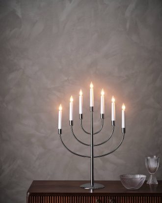 Star Trading - TITUS elljusstake LED - Krom