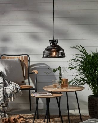 Star Trading - Lampskärm Runde 20 cm - Svart