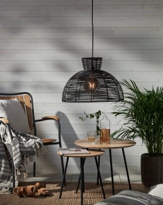 Star Trading - Lampskärm Runde 32 cm - Svart