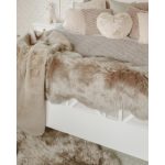 Gently taupe - långhårigt fårskinn