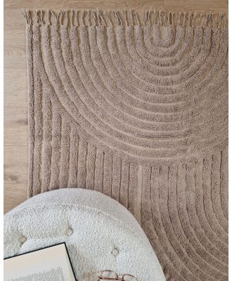 Marocko Zen linne - bomullsmatta