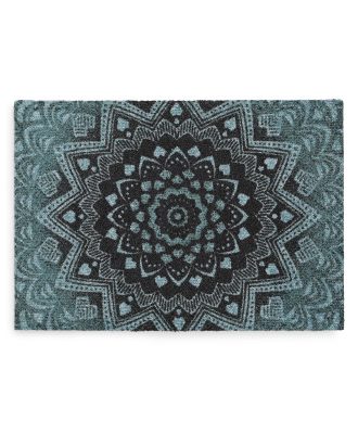 Creation Mandala turkos - dörrmatta
