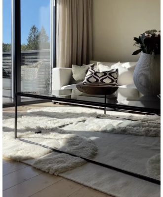 Vanilla no.1 - handvävd ullmatta