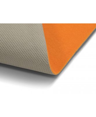 Expo premium orange 1370 - nålfiltsmatta - helrulle 25 m bredd 200 cm