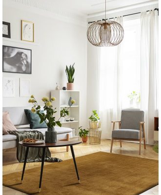 Feel guld - maskinvävd matta