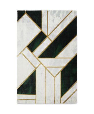 Diamond Spectra grön - maskinvävd matta