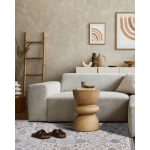 Soho Classic silver - konstsilkesmatta