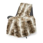 Stormy nature melange - pläd i konstmaterial