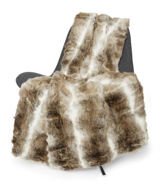 Stormy nature melange - pläd i konstmaterial