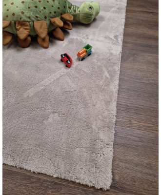 Soft greige - maskinvävd matta