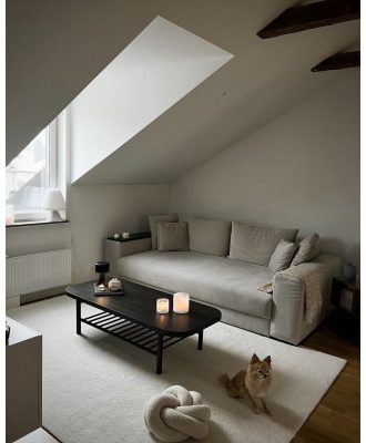 Feel vit - maskinvävd matta