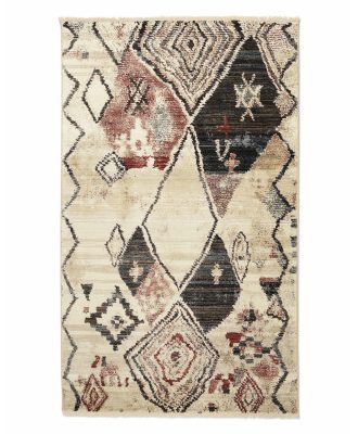 Agadir Kilim creme - maskinvävd matta