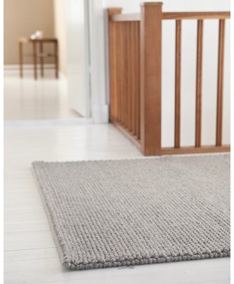 Sarek natural ivory - handvävd ullmatta