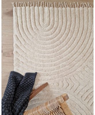 Marocko Zen creme - bomullsmatta