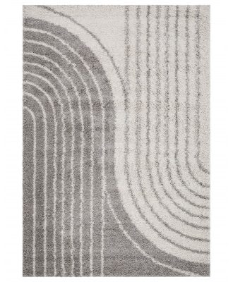 Portland Zen vit/grå - ryamatta