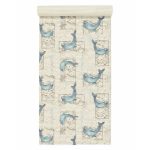 Aquamat Delfin blå - metervara