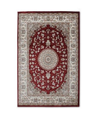 Dubai Medallion röd - maskinvävd matta