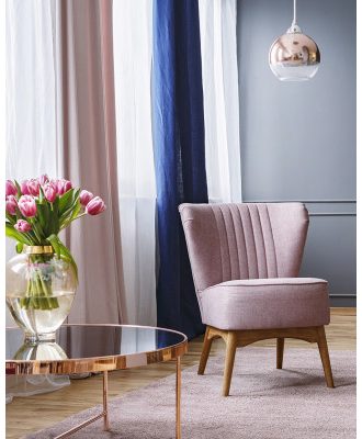 Feel rosa - maskinvävd matta