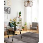 Cozy grå- maskinvävd matta