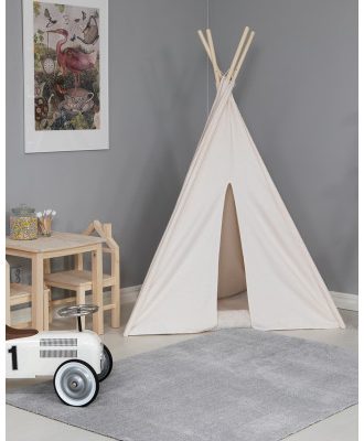 Feel silver - maskinvävd matta