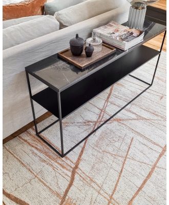 Bianc salmon - maskinvävd matta