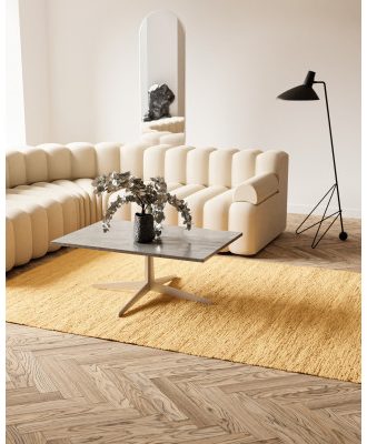 Cotton rug burnished amber - trasmatta