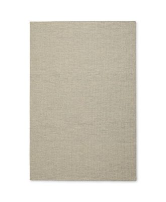 Afro ljusgrå - handvävd ullmatta