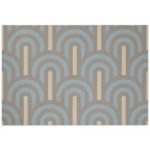 Arch blue - dörrmatta