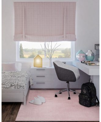 Soft rosa - maskinvävd matta