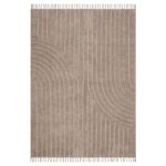 Marocko Lines linne - bomullsmatta