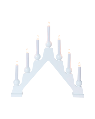 Star Trading - Träljusstake Emma - Vit