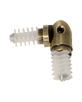 Hasta - Hörnböj - Mässing