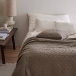 Ellos - Överkast Thelma Check i bomull - Brun - 150X250