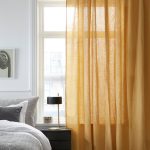 Ellos - Veckbandslängd Pembroke Wide i lin, 1-styck - Gul - 300