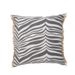 Classic Collection - Kudde Zebra - Grå - 50X50