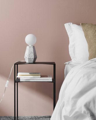 Ellos - Sängbord Lyrio 30x35 cm - Svart