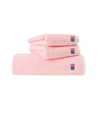 Lexington - Handduk Original Towel Striped - Rosa - 100X150