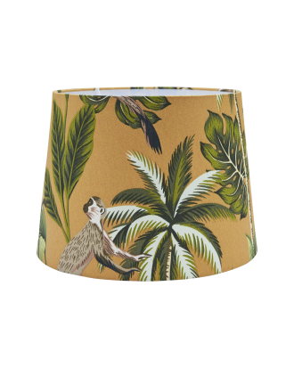 PR Home - Lampskärm Sofia Mönstrad 25 cm - Gul