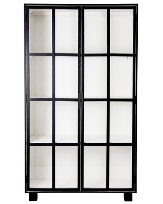 Bloomingville - Vitrinskåp Isabel - Svart