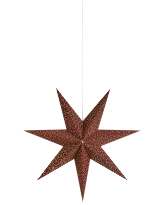 Markslöjd - BAROQUE hängande stjärna 75 cm - Röd