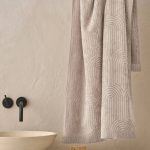 Ellos - Badhandduk Janet 70x140 cm - Natur - 70X140