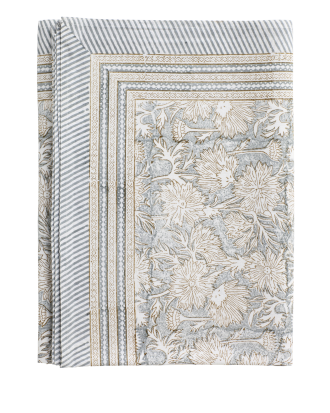 Chamois - Duk Waterlily - Blå - 170X270