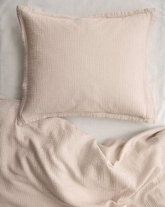 Ellos - Örngott Candela i muslin - Rosa - 50X90