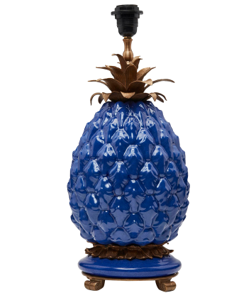 House of Hackney - Lampfot PINEAPPLE - Blå
